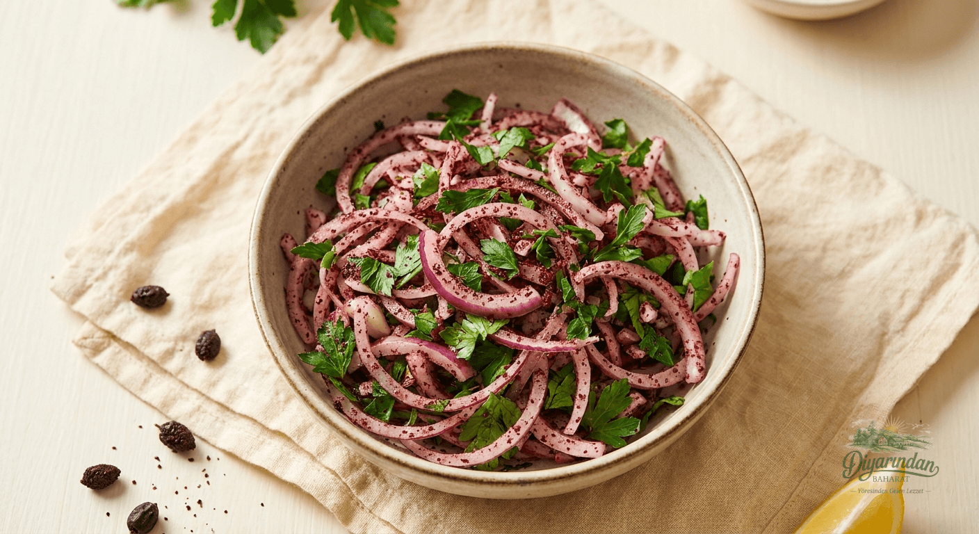 Kebapların En İyi Dostu: Sumaklı Soğan Salatası