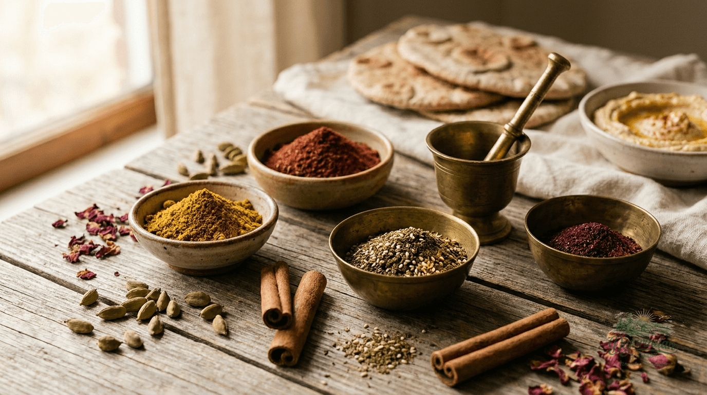 Toprak kasede Harissa Baharatı - Diyarından Baharat